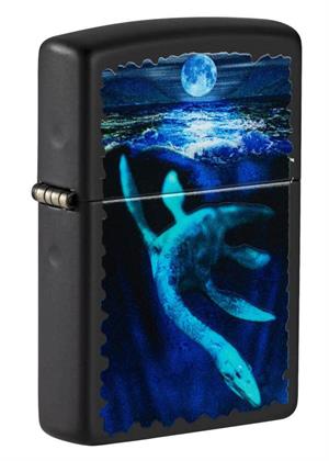 Loch Ness Blacklight Zippo Lighter