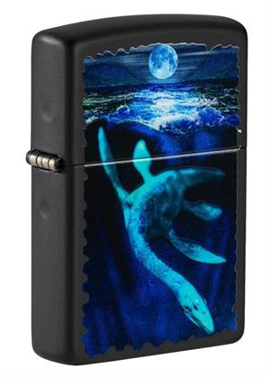 Loch Ness Blacklight Zippo Lighter