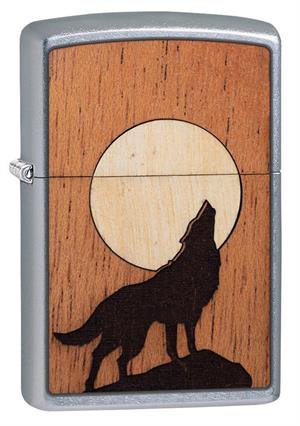 Woodchuck USA Howling Wolf Zippo Lighter