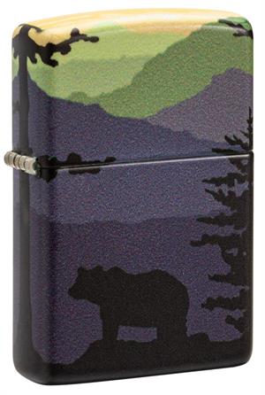 Bear Landscape Design Zippo LIGHTER