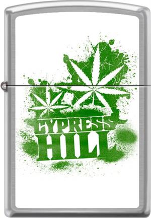 Cypress Hill Brushed Chrome Zippo LIGHTER