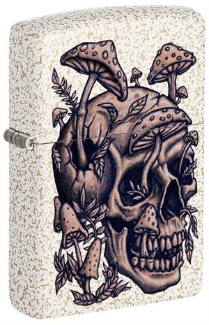 Skullshroom Mercury GLASS Zippo Lighter
