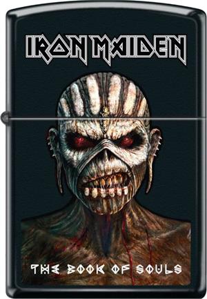 Iron Maiden Book of Souls Black Matte Zippo Lighter