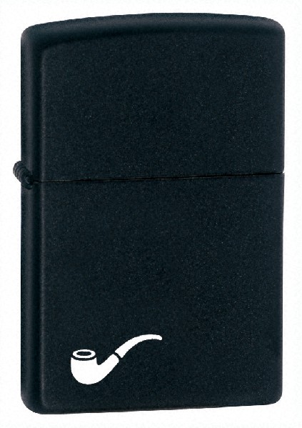 PIPE Lighter - Black Matte Zippo Lighter