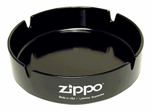 Zippo Black Ashtray