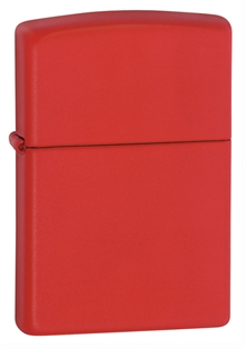 RED Matte - Zippo Lighter