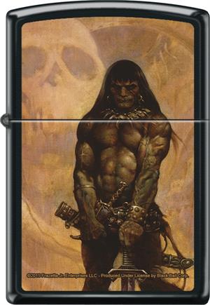 Barbarian By: Frank Frazetta - Zippo - BlaCk Ball Corp. ExCluSive