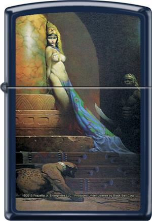 Egyptian Queen by Frank Frazetta - Zippo - BlaCk Ball Corp. ExCluSive