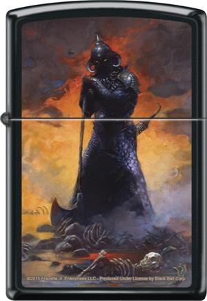 Death Dealer Three By: Frank Frazetta - Zippo - Black Ball Corp. Exclusive