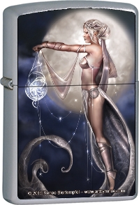 STAR WEAvEr - REnEE BiErtEmpfEl - BrushEd ChromE Zippo - 250C1402331 - BlAck BAll Corp. ExclusivE