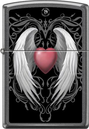 Anne Stokes Grey Dusk Zippo - Black Ball Corp. Exclusive