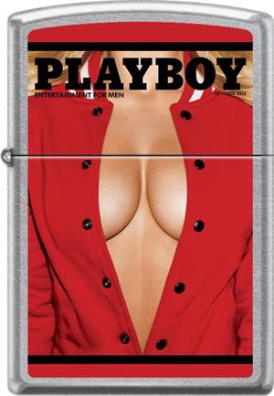 Playboy - Chest Street Chrome Zippo - Black Ball Corp. Exclusive