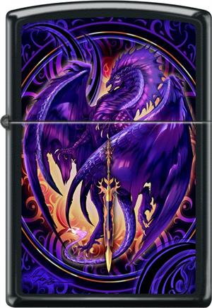 Netherblade Ruth ThompSon - BlaCk Matte Zippo - BlaCk Ball Corp. ExCluSive