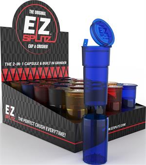 EZ-Splitz CAP & Crusher Container - 20 per display