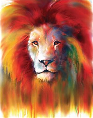 ''LION Tears Mini Poster - 11'''' X 14''''''