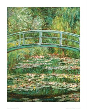 ''Monet JAPANESE Footbridge - 16'''' X 20''''''