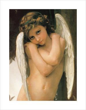 ''William-Adolphe Bouguereau - Cupidon Mini POSTER - 11'''' X 14''''''