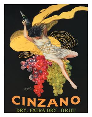 ''Cinzano Vermouth 1920 Mini POSTER - 11'''' X 14''''''