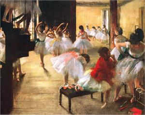 ''Edward Degas - Ballet Rehearsal Mini POSTER - 11'''' X 14''''''