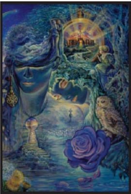 ''Key To Eternity POSTER - Josephine Wall - POSTER - 24'''' X 36''''''