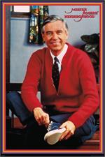 Mister Rogers  Tying Shoes Poster - 24