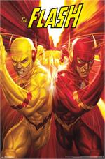 The Flash vs Reverse Flash Poster - 22.375