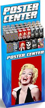 POSTER CENTER - 6 Styles/6 Bin