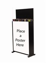 POSTER BIN - METAL - HOLDS 6 POSTER STYLES - 72 POSTERS