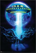 Space Road by Jonathan Gay Non-Flocked Blacklight Poster Image