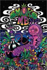 Smoke Me Non-Flocked Blacklight Poster Image
