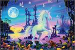 Unicorn Sunset by Danny Flynn Non-Flocked Blacklight Poster Image
