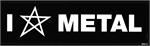 METAL - Bumper Sticker