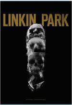 Linkin Park - Skull Totem Fabric Poster Image