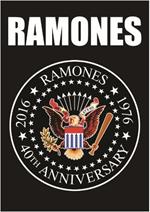 Ramones- 40th Anniversary Logo Fabric Poster Image