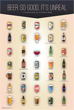 BEER SO GOOD, IT'S UNREAL POSTER - 24
