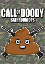 Call Of Doody Tin Sign - 8 1/2