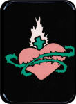 SACRED HEART LARGE STICKER - 2 1/2