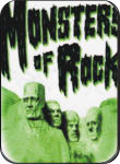 MONSTERS OF ROCK  - MINI STICKER - 2
