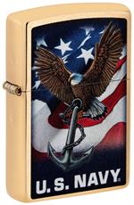 U.S. Navy Design Zippo Lighter Image
